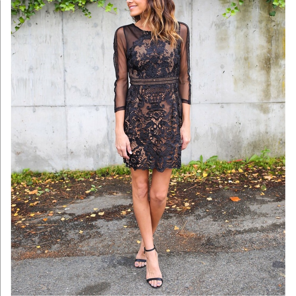 My Forever Lace Dress -Black -New With Tags